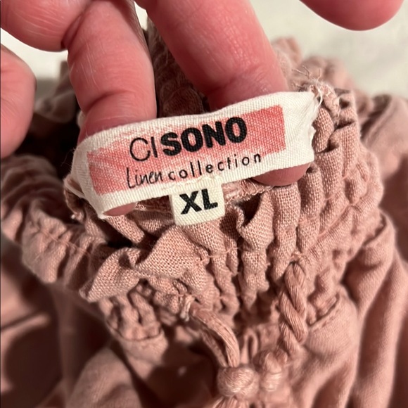 Pink Drawstring Pants - Picture 2 of 2